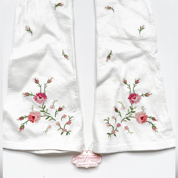 Denise Francelle Vintage Leather Gloves - Picture 2 of 6